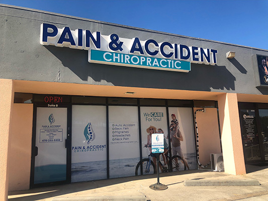 Chiropractic Gainesville GA Front Of Office