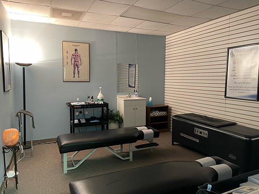 Chiropractic Norcross GA Adjustment Tables In Room