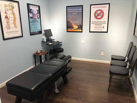 Chiropractic Winder GA Adjustment Room And Table